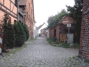 Barth mittelalterliche Gasse